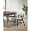 Ensemble de chaises de salle à manger de style Mid-Century 2 pièces