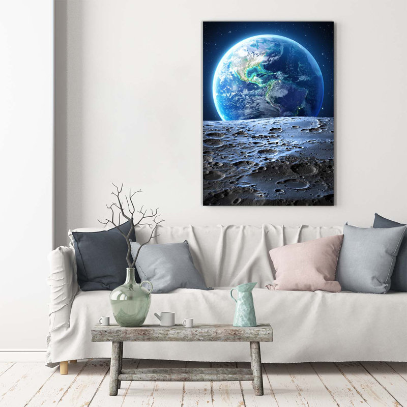 Planet Earth - Wrapped Canvas Print