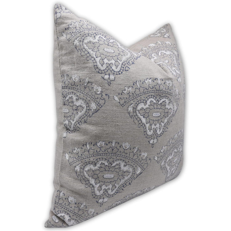 Linen Square Pillow Cover, 14" x 14"