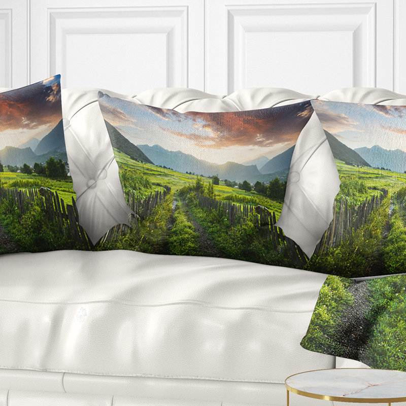 Coussin Green Green, 16 po x 16 po, Coussin décoratif