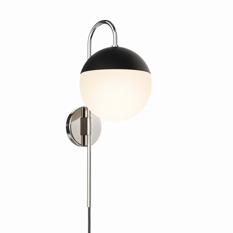 Applique murale 1 lumière Stellar par Modway, Nickel poli