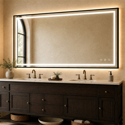 Miroir de salle de bain DEL