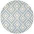 Blue/Ivory