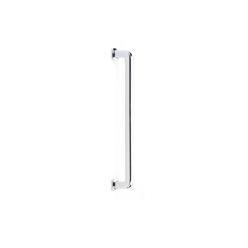 Emtek Westridge Glass Shower Door Appliance Pull (GBTB), Polished Chrome, 12"