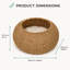 Canvas Nest Pet Bed