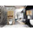 Bathroom cabinet wall mounted  Bamboo toilet storage box