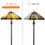Thorncliffe 63'' Blackish Bronze Traditional Floor Lamp