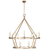 Chapman & Myers Darlana Two-Tier Chandelier