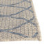Tapis gris / bleu à motif treillis intérieur / extérieur-1163339254
