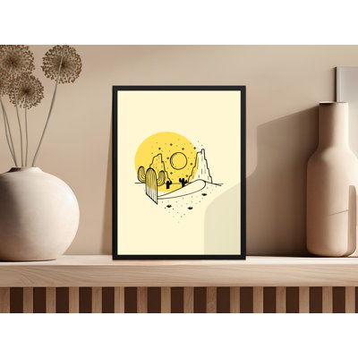 Conde Single Picture Frame Print