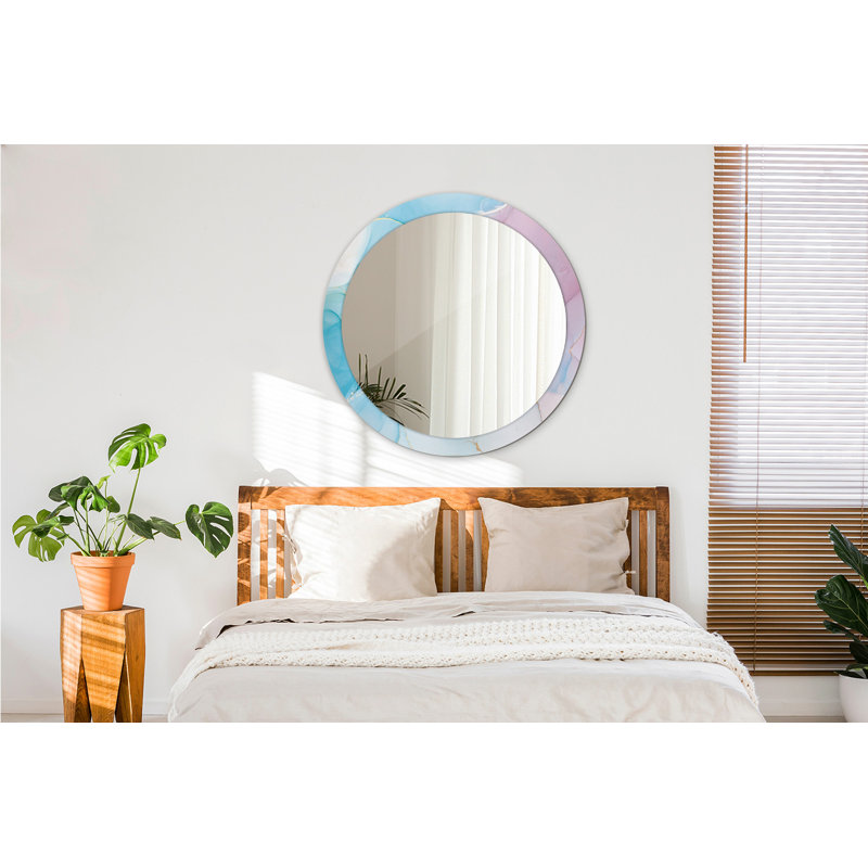 Huldar Glass Flat Wall Mirror