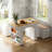 L-Shaped Corner Shoe Bench With Large Capacity Storage & Optional Cushions in Multiple Colors-613244343