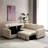 Sectional Sofa Bed-158428679