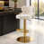 White Seat/Gold Frame est en rupture de stock
