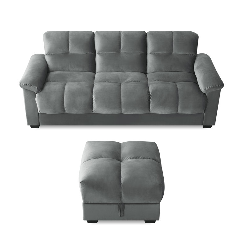 Nykel Velvet Living Room Set