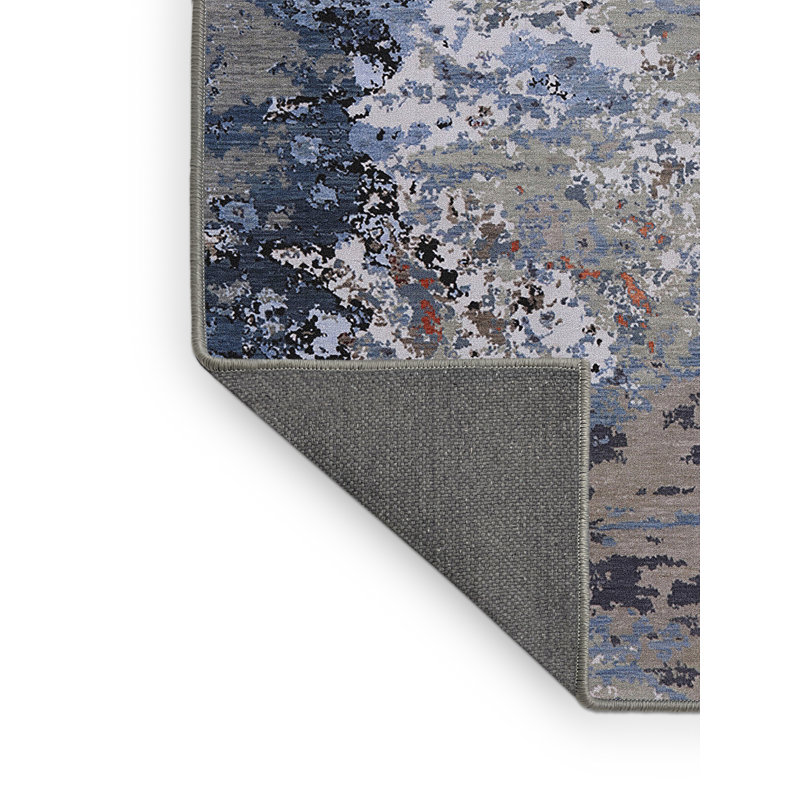 Abstract Indoor Rug, Runner 2' x 5'