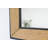 Gwen Wood Flat Wall Mirror