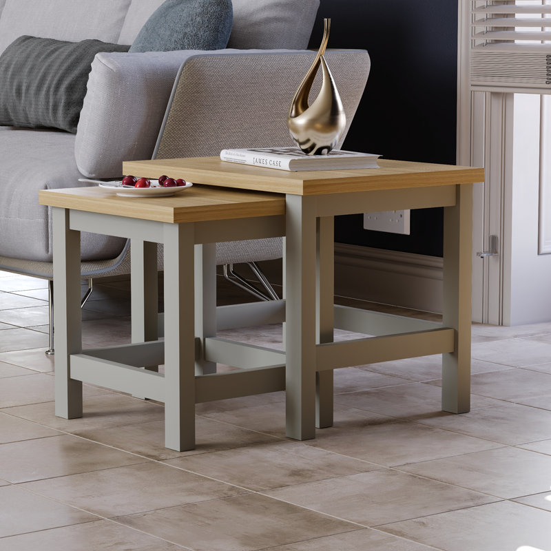 Beacsfield Nesting Tables, Grey