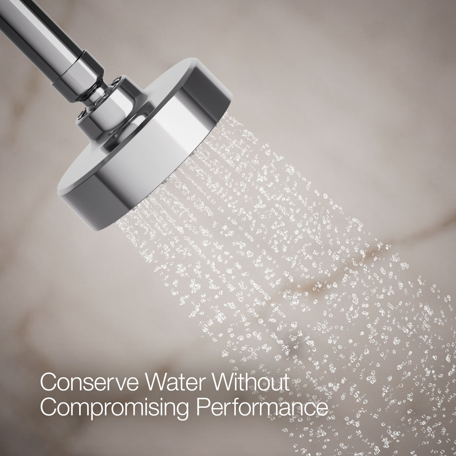 Awaken G90 Single-Function Fixed Shower Head, Polished Chrome,  1.75 GPM