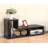 L Shape Geometric Tv Stand Two Piece Extendable Media Furniture Red Cocoa Espresso Cappucino Colour