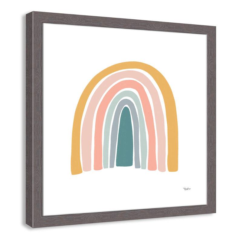 Décoration murale pour enfants, H 22,5 po x l 22,5 po x P 0,63 po, Encadrement fil du bois gris