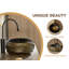 Lavabo pour salle de bain MEJE 15.5