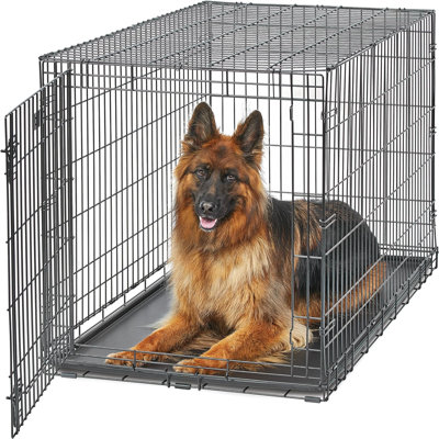 Ercell Metal Pet Crate with 1 Door