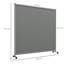 Outsunny Single-Panel Room Divider 6FT Portable Privacy Screen, Dark Grey