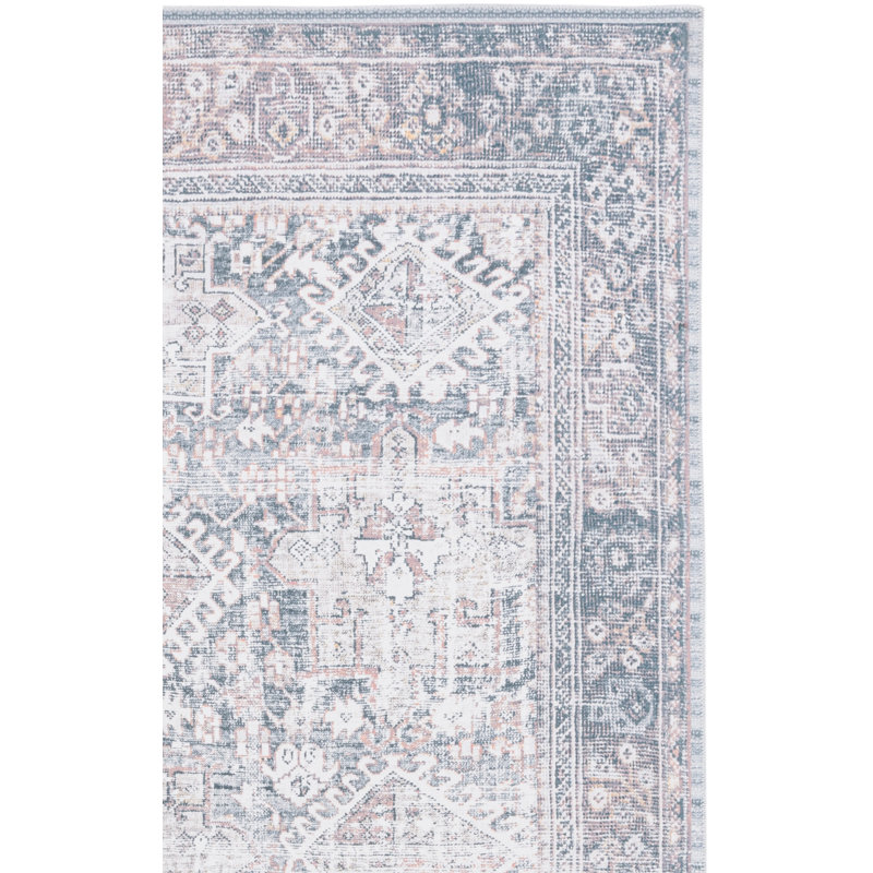 Raoof Performance Machine Washable Southwestern Rug, Square 6'