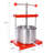 Wine Manual Press - 1.6 Gallon Stainless Steel Barrels Press Machine For Juice, Vegetable,Wine,Olive Oil-124651130