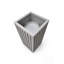 Square Grove Column Planter - White-790688617