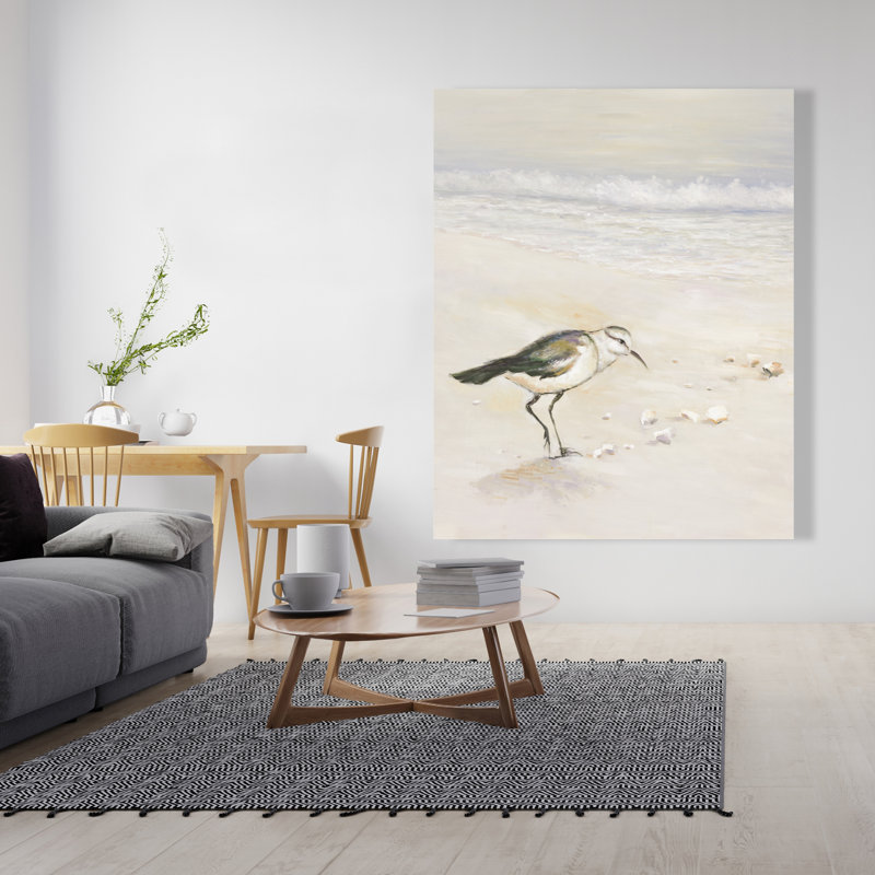 Semipalmated Sandpiper Canvas - Beach Home Decor Art