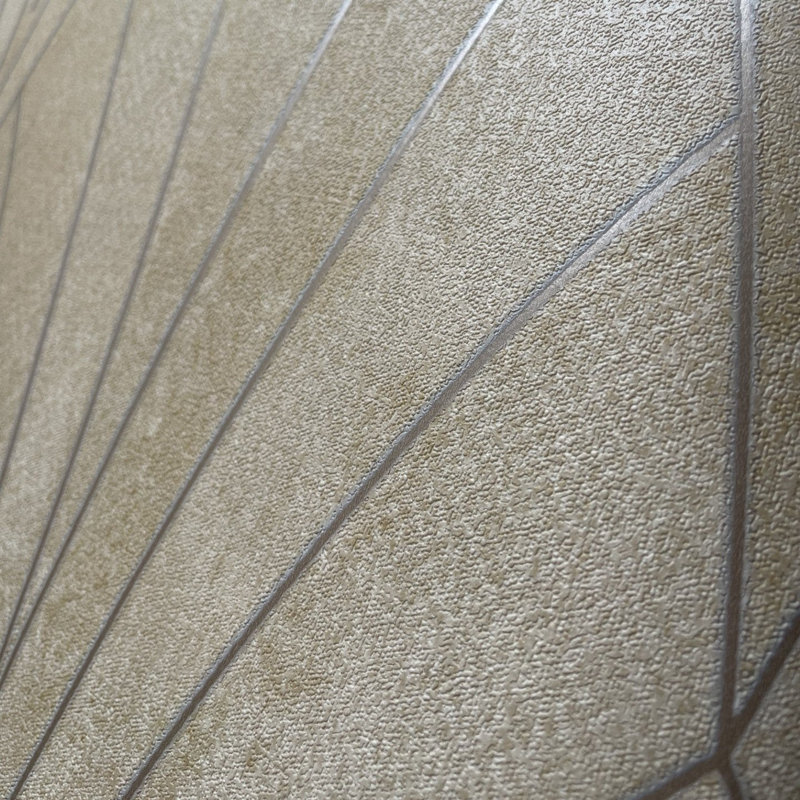 Papier peint art déco, Yellow