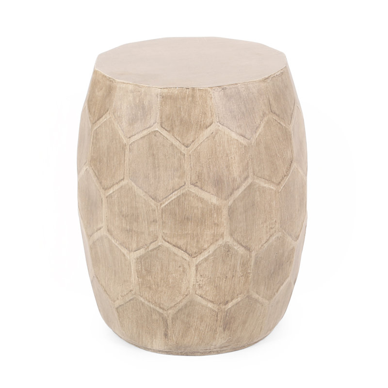 Outdoor Lightweight Concrete Side Table