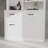 Bathroom Cabinet With Tilt-Out Laundry Hamper And Drawers,Bathroom Laundry Cabinet With Adjustable Shelves,Freestanding Style
