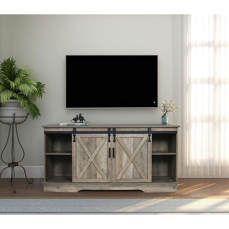 Unfinished for TVs up to 55", Tan