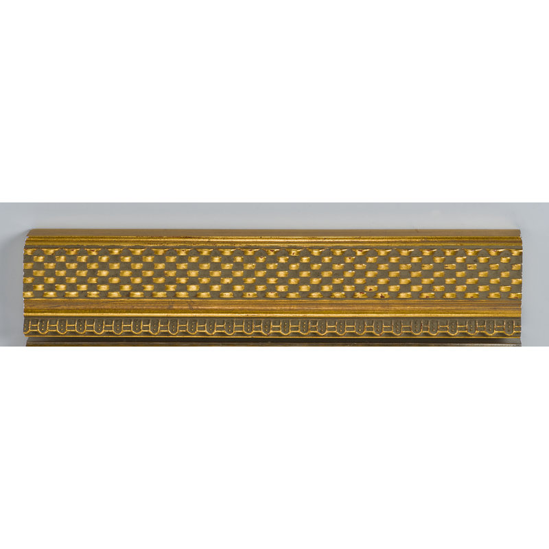 Miroir biseauté Holdrege, H 20 po x l 26 po, Or élégance