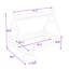 Charmant lit plateforme en bois en forme de maison avec escalier-505321649-505321654