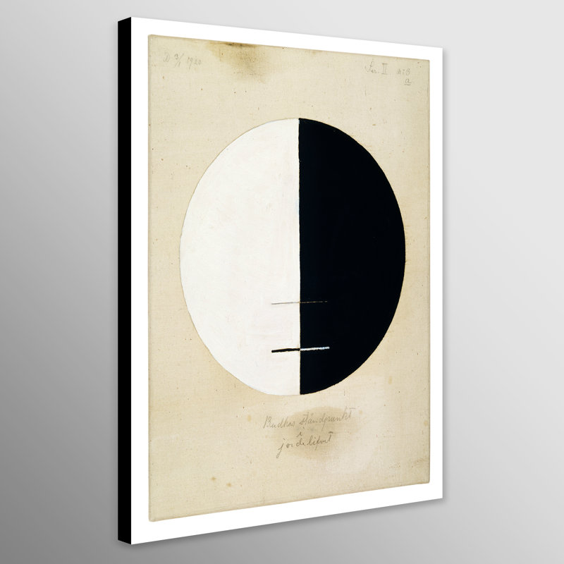 Buddhas Standpoint In The Earthly Life by Hilma Af Klint - Wrapped Canvas Print, 117cm H x 81cm W x 5cm D