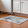 Tapis gris de qualité supérieure lavable à la machine Cerrito AMF603