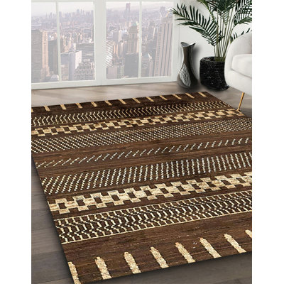 Tapis brun / beige Korsen