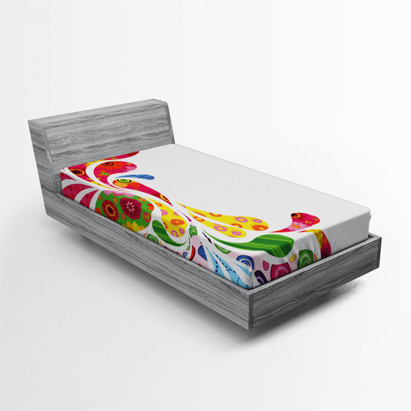 Microfiber Fitted Sheet, Twin Fitted Sheet