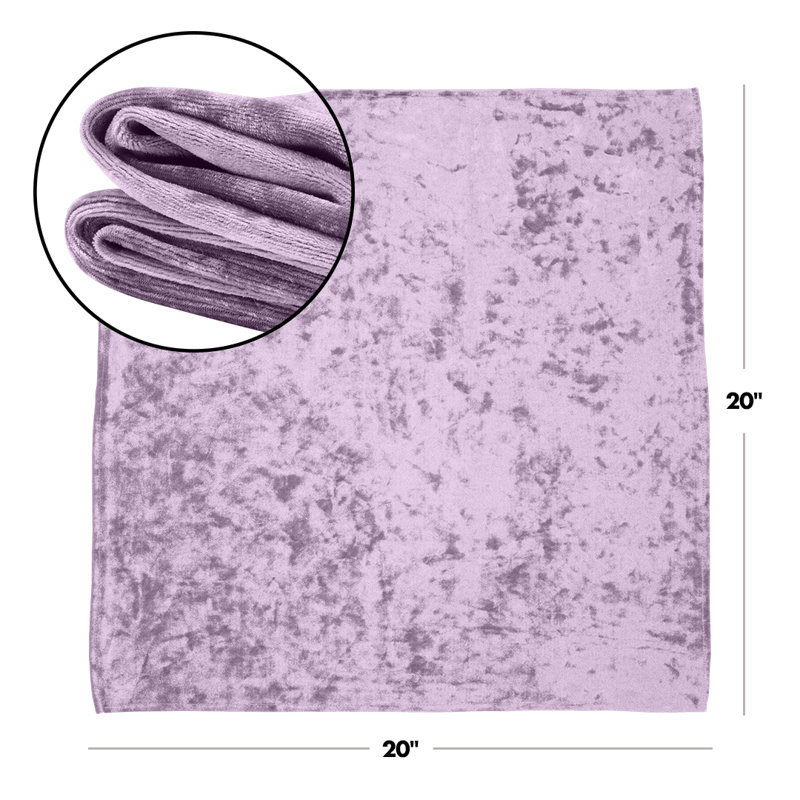 Ensemble de serviettes 10 pièces, Mauve
