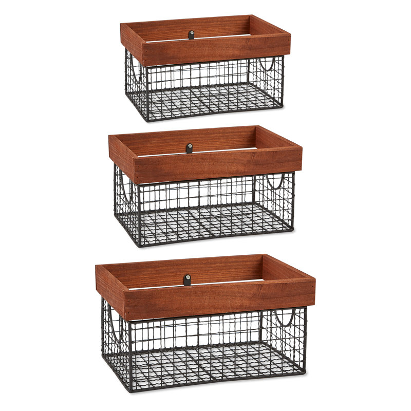 Gracie Oaks Basket, Bronze