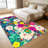 1PC vintage vibrant multi-floral oil painting area rugs, Soft and Comfortable, easy-to-maintain, machine washable Indoor floor mat, suitable for living room, bedroom, balcony, patio, garden porch, dining hallway, Home Decor, Outdoor Decor.-252281986