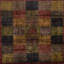 Tapis abstrait crème / mauve / noir Vanduser-1194191164