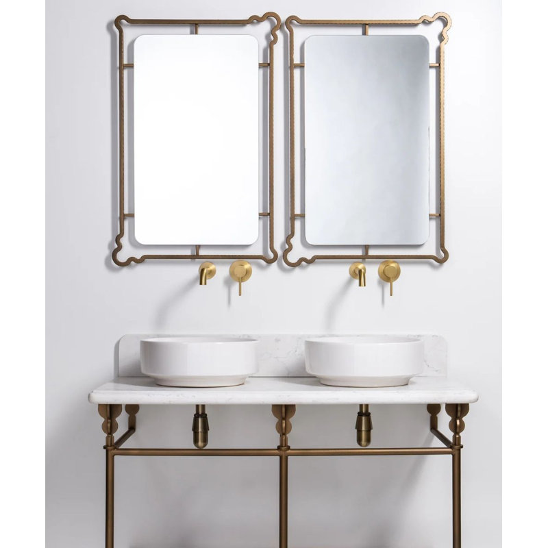 Victoria Mirror, Burnt Bronze, 35.5" x 23.5"