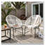 Ensemble de chaises de patio en osier-1065080686