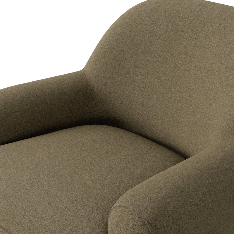 Arden Swivel Chair, Broadway Olive