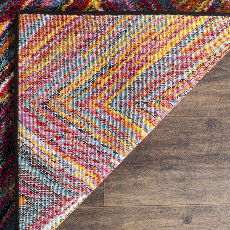 Tapis à chevrons Miley Performance, Rectangle 2 pi 7 po x 5 pi